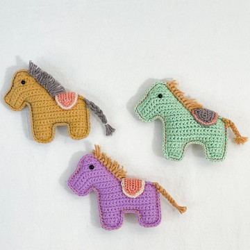 多巴胺小馬吊飾