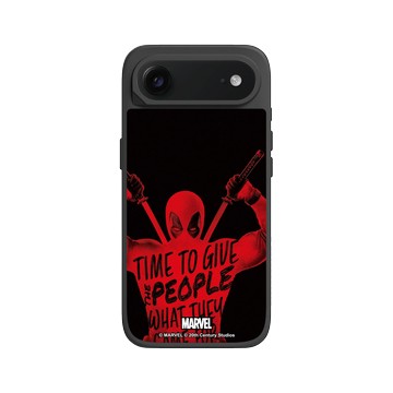 iPhone Air SolidX 黑 - 迪士尼-漫威 Marvel - 死侍-It's Deadpool's Time