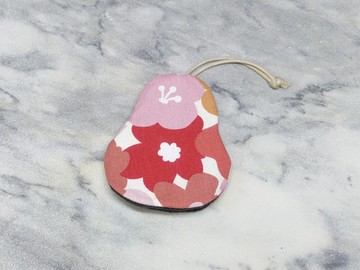 普普花 梨型鑰匙包【K251124】