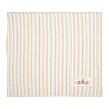 丹麥GreenGate Ansley white 桌巾 100x100cm