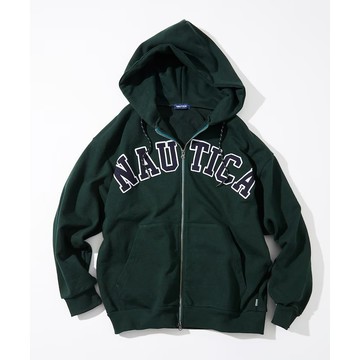 「Doushop」Nautica JP ARCH Logo 厚磅連帽外套