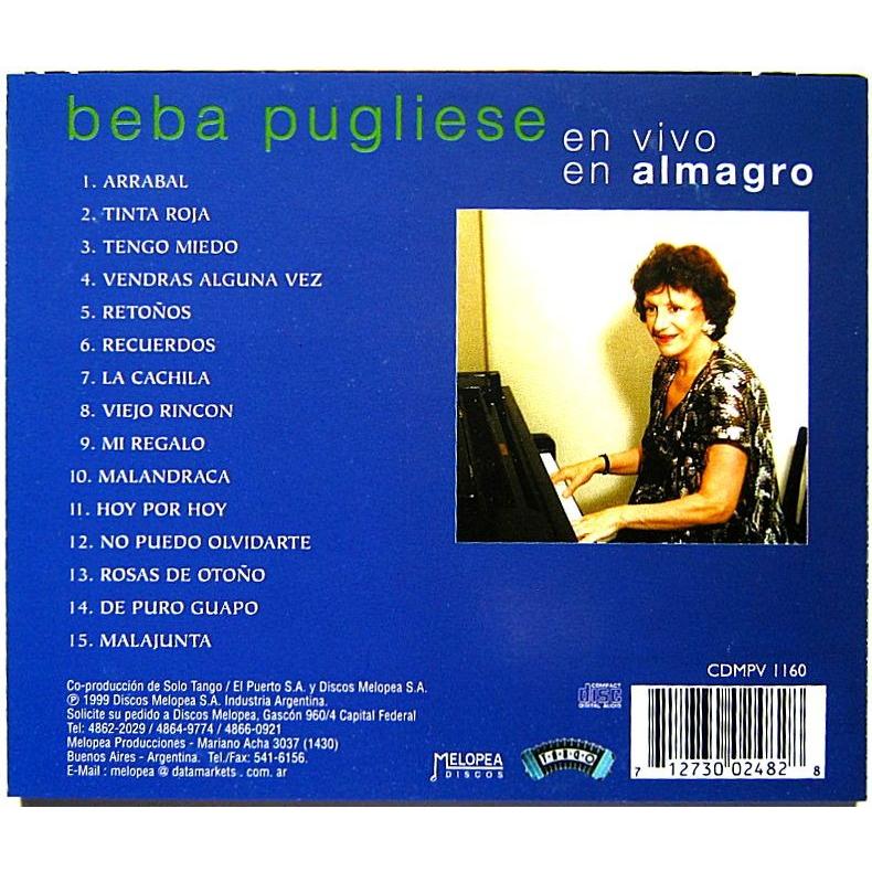  BEBA PUGLIESE ベバ・プグリエーゼ　／　para bailar〔輸入盤CD〕