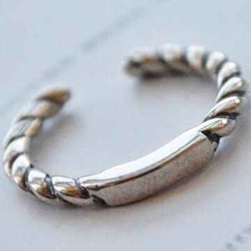 現貨+預購 925純銀戒指 銀飾-麻花造型簡約精緻百搭母親節生日情人節禮物女配件73ae64【獨家進口】【米蘭精品】