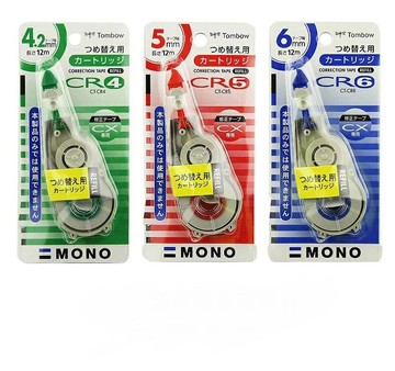 TOMBOW MONO CT-CR系列 大容量替換帶 內帶 12M長 (CT-CX專用)