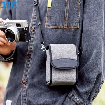 JJC 相機包保護套 斜跨掛腰便攜收納 徠卡 Leica SOFORT 2 DLUX8 D-LUX8 相機 & 膠捲