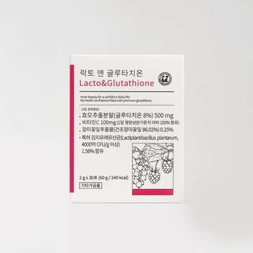 臨期26.7【韓國 UNION製藥】 Lacto 谷胱甘肽 益生菌 2g * 30小包