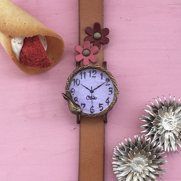 做夢的兔子 手錶  M 薰衣草紫