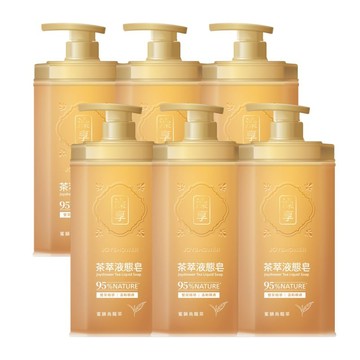 【澡享】茶萃液態皂(蜜韻烏龍茶)800g*6入