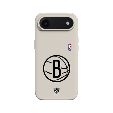 iPhone Air SolidX 貝殼灰 - NBA - B&W-布魯克林籃網 Brooklyn Nets B&W - Light