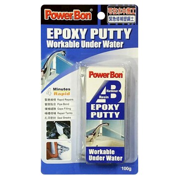 PowerBon 錫宏興業 水中施工緊急修補塑鋼土  1個