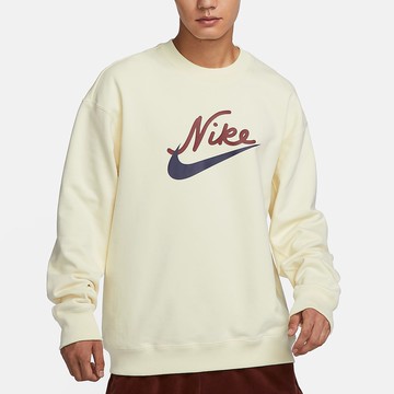 【NIKE】AS M NSW GIFTING FLC FT GCEL 男 長袖上衣 米黃-FV9513113