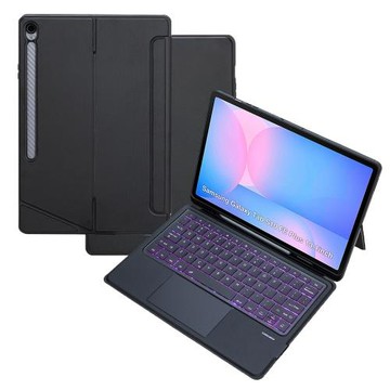 適用三星S10FE Plus13.1轉軸拆分觸控背光S10U 14.6寸鍵盤保護套