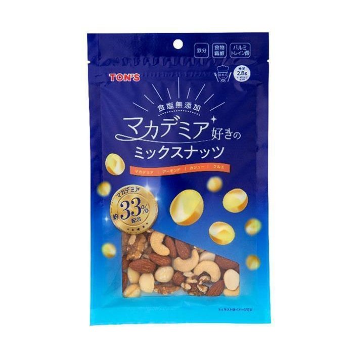 東洋ナッツ食品 TON'S マカデミア好きの食塩無添加ミックスナッツ 150g