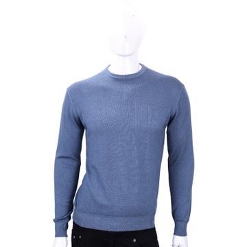 FRADI  藍灰色羊毛針織上衣