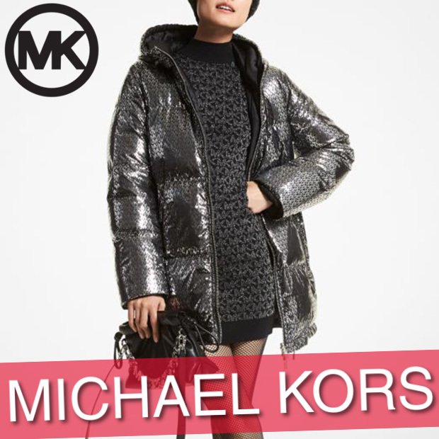 MICHEAL KORS ダウン リバーシブル-