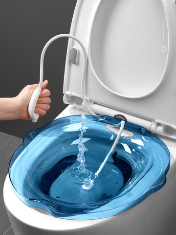 坐浴盆洗屁股神器孕婦泡藥私處熏洗女免蹲盆男痔瘡馬桶盆月子用品【林之舍】