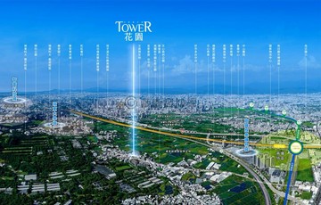 巨鼎TOWER花園｜高樓層視野三房平車｜台中市烏日區學田路