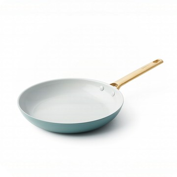GreenPan 鑽石陶瓷塗層不沾平底鍋 PADOVA系列 24cm (湖水綠)(不挑爐具,IH爐適用)(洗碗機適用)
