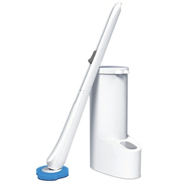 【AOTTO】一次性拋棄式馬桶刷-16入刷頭(清潔去污抗菌)馬桶刷+16入刷頭