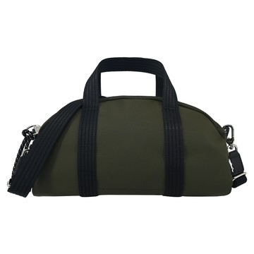 LONGCHAMP LE PLIAGE ENERGY系列再生尼龍手提/斜背兩用保齡球包(卡其綠)