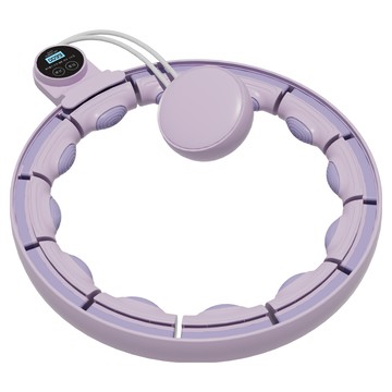 MICHAEL FITNESS 麥克健身 金屬卡扣爆汗呼拉圈  紫色  800g  1個