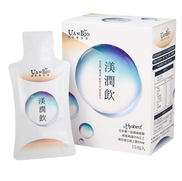 [詠恩生技] 渼潤飲-玻尿酸複方精華飲 (15包/盒)-1入組