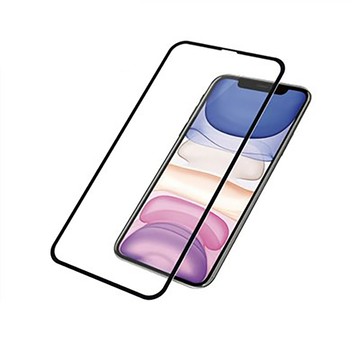 PanzerGlass iPhone 11 2.5D耐衝擊高透鋼化玻璃保護貼-黑