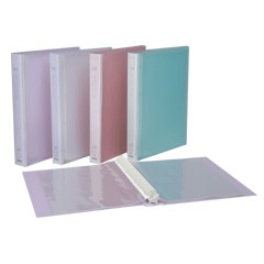 連勤LC-20JL P.P果凍 A4 20入資料簿 藍.黃.綠.白.紫.紅 隨機出貨