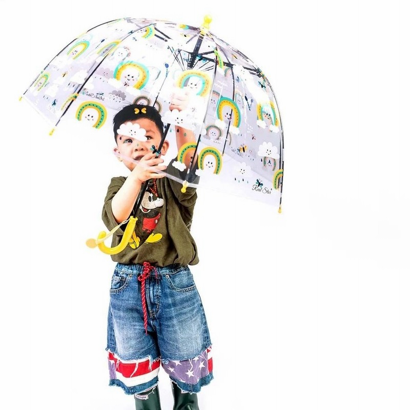 傘 子供 子供用 47cm 子ども 男の子 女の子 ビニール傘 かわいい おしゃれ 韓国雑貨 クリア Cuteアンブレラ A050 通販 Lineポイント最大0 5 Get Lineショッピング