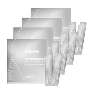 【RELOVE】肽澎彈膠原胜肽精華飲15包/盒x4