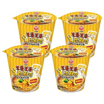 OTTOGI 不倒翁 起司風味湯杯麵 62g  4入