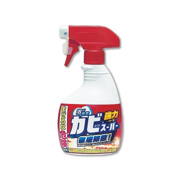 Mitsuei 日本浴廁強力除霉免刷洗鹼性泡沫噴霧清潔劑400ml/瓶(衛浴除霉劑,浴室地板,牆壁,磁磚縫隙矽利康去汙劑)