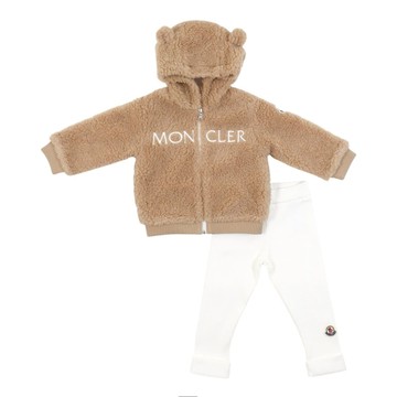 Moncler Enfant Kids 兩件組-連帽夾克內搭褲