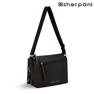 Sherpani 防盜多功能斜背包(25I) Mei AT 4L｜黑色Carbon