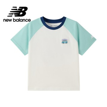 【New Balance】 NB 童裝戶外插圖童趣上衣_中性_薄荷綠_7EF2103WMNT