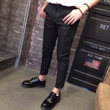 TOP_KOREA 獨家代理 JEANS 車線素面休閒9分褲 J380