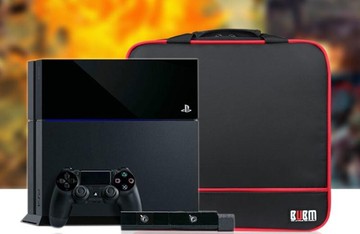 ps4收納包  SONY索尼PS4包BUBM收納包SLIM游戲機包PRO主機專用便攜保護配件包  寶貝計畫