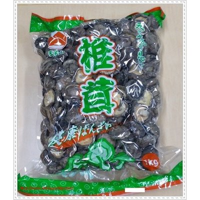 乾燥椎茸　中国産（光面厚肉）香信4-5cm　1kg