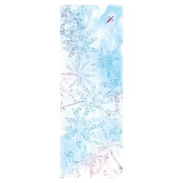 Style Boat Market 多功能瑜珈墊 樂桃聯名 天然橡膠止滑吸水 3mm厚  173 x 61cm  AMAMI SKY 藍色  1個