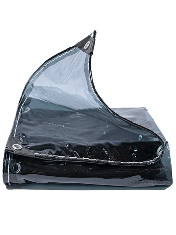 透明雨布 防雨布 遮雨布 灰色遮光透明防雨布多肉遮陽油布防水布陽台加厚防曬篷布塑料蓬布耶誕節