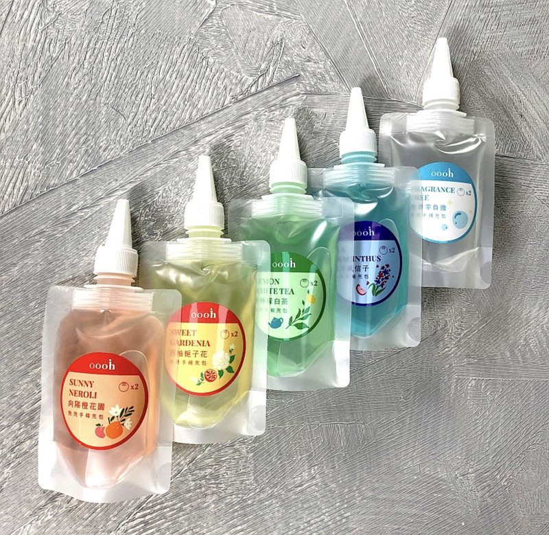 Oooh 小圓瓶香氛保濕免洗手噴霧 補充包 60ml