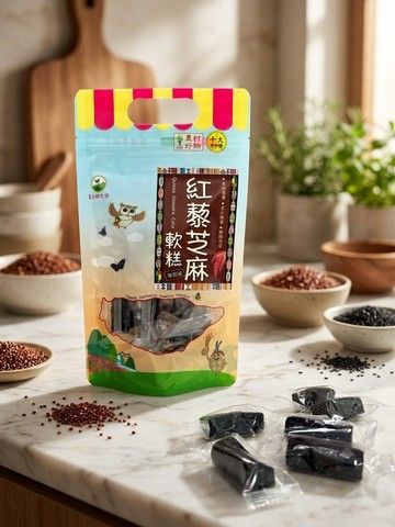 紅藜芝麻軟糕