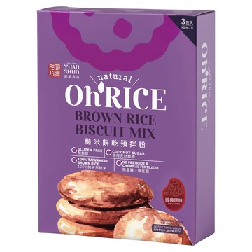 源順食品 糙米餅乾預拌粉 經典原味  450g  1盒