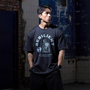 XY-Stretch Oversized機能短袖 - Biceps Curl