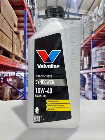 『油工廠』VALVOLINE SYNPOWER 10W40 半合成汽車機油SN A3/B4 1L