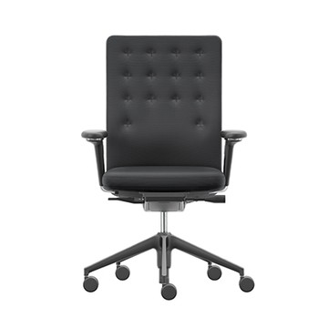 ID Trim 全能筆挺辦公椅（中背、深灰黑）