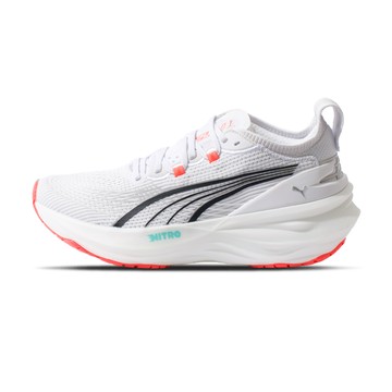 Puma ForeverRun NITRO 2 Wn 女鞋 白橘色 氮氣中底 緩震 運動 慢跑鞋 31047108
