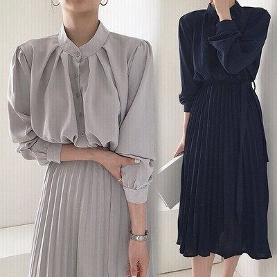 ロングワンピース レディース ワンピース秋 シャツワンピース 長袖 同窓会 お出かけ 代30代 ゆったり 通販 Lineポイント最大get Lineショッピング