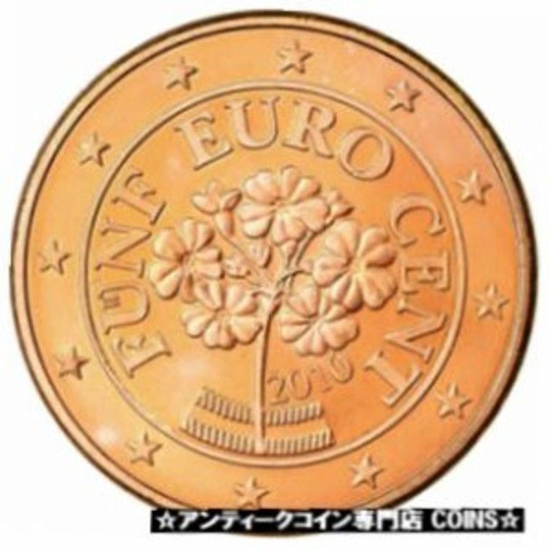 アンティークコイン [#701826] Austria, 5 Euro Cent, 2010, MS(63