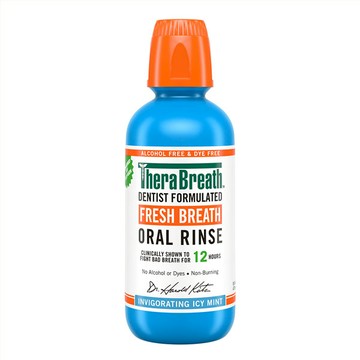 TheraBreath凱斯博士漱口水-冰涼薄荷473ml